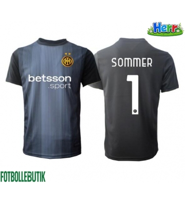 Inter Milan Yann Sommer #1 Målvakt Hemmatröja 2025-26 Kortärmad